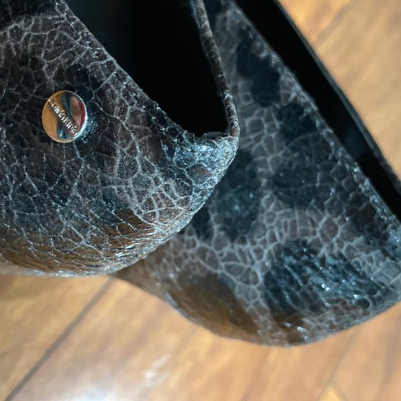 Calvin Klein Snakeskin Embossed Pump - Picture 6 of 8